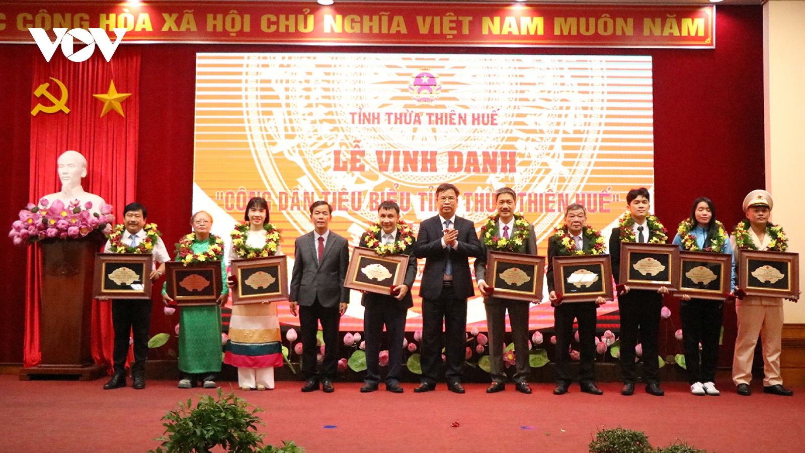 Vinh danh 10 công dân tiêu biểu của tỉnh Thừa Thiên Huế